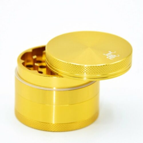 Black leaf alugrinder gold