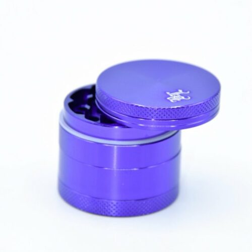 black leaf alugrinder violett