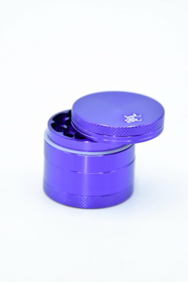 black leaf alugrinder violett