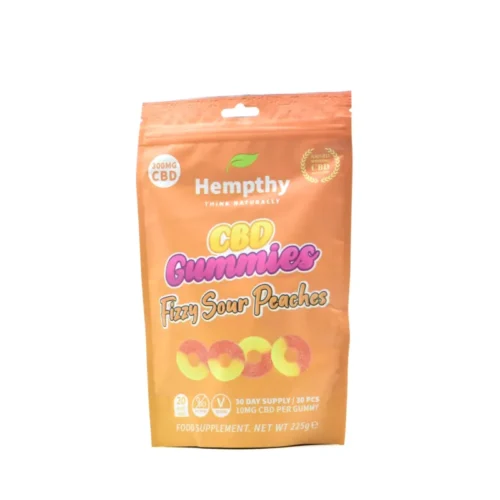 CBD Gummies Fizzy Sour Peaches