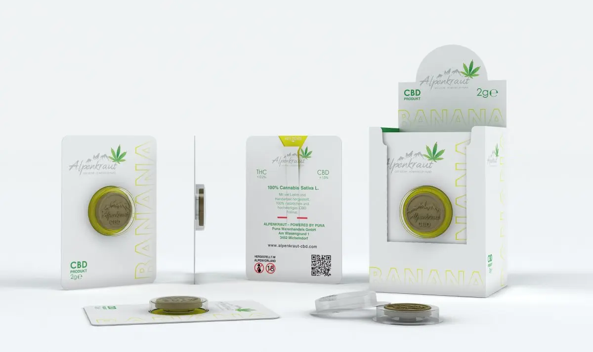 CBD Pollinat Banana 15% Cannabidiol - by Alpenkraut